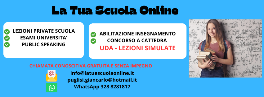 Lezioni private scuola e università. Unità di apprendimento e lezioni simulate per abilitazione all'insegnamento e per il concorso a cattedra