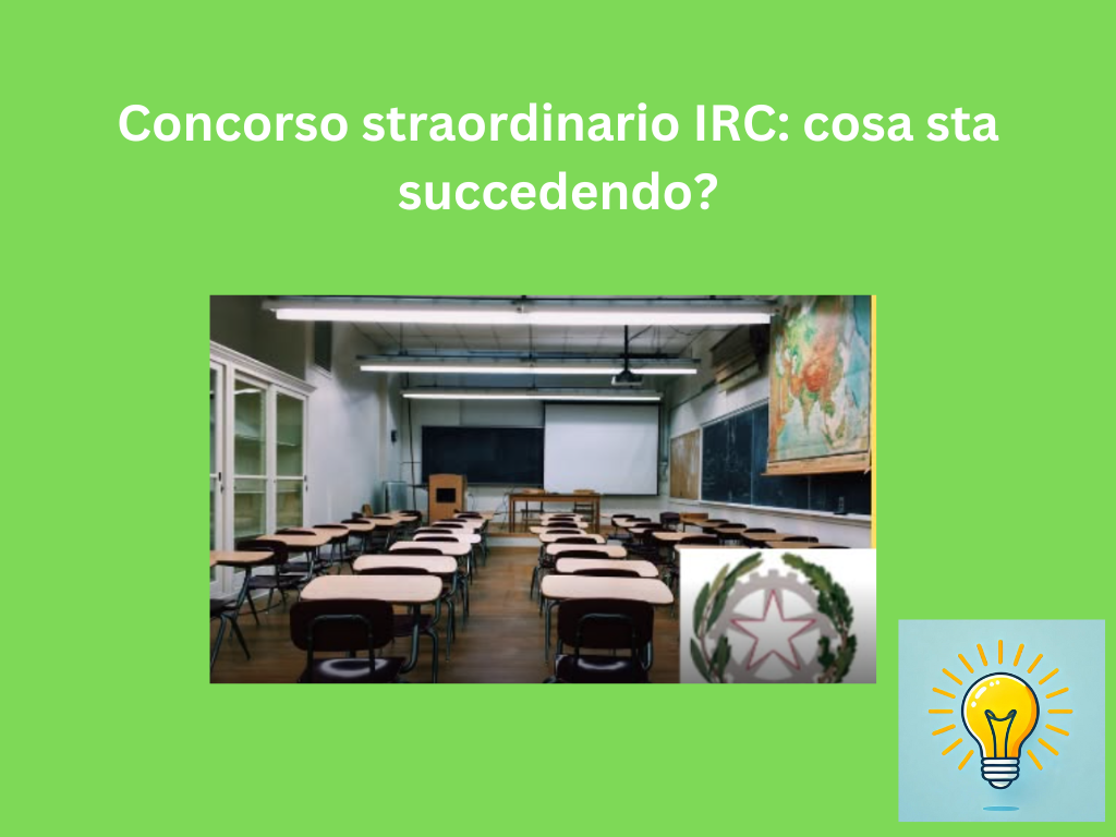 Concorso Straordinario IRC